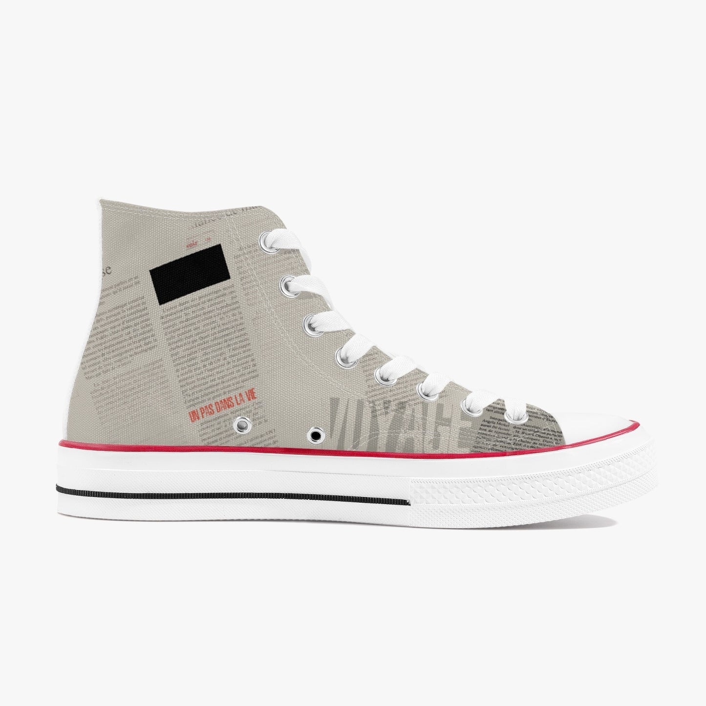 Voyage - High-Top Canvas Shoes